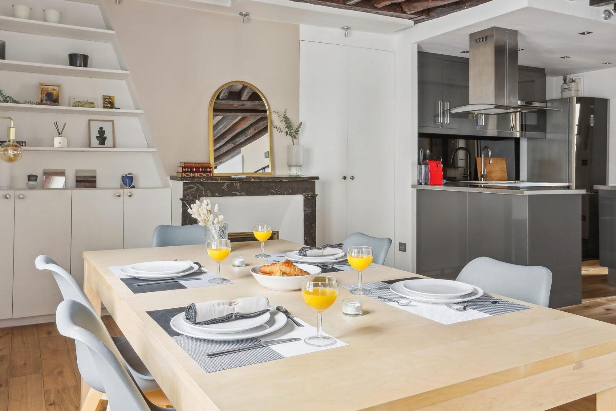 Les Halles & Le Marais - 2Br - Cityapartmentstay Париж Экстерьер фото