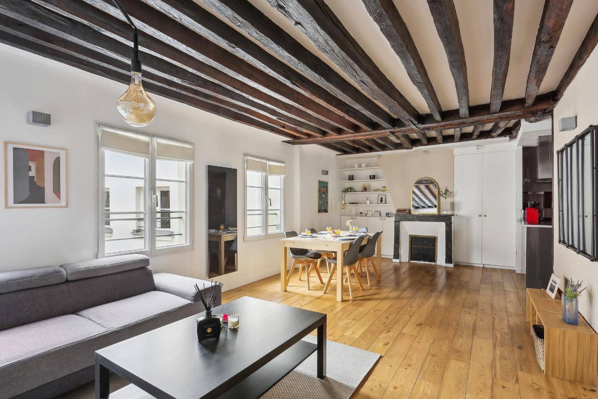 Les Halles & Le Marais - 2Br - Cityapartmentstay Париж Экстерьер фото